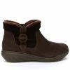 Women's Jambu Hickory Water Resistant Booties Brown