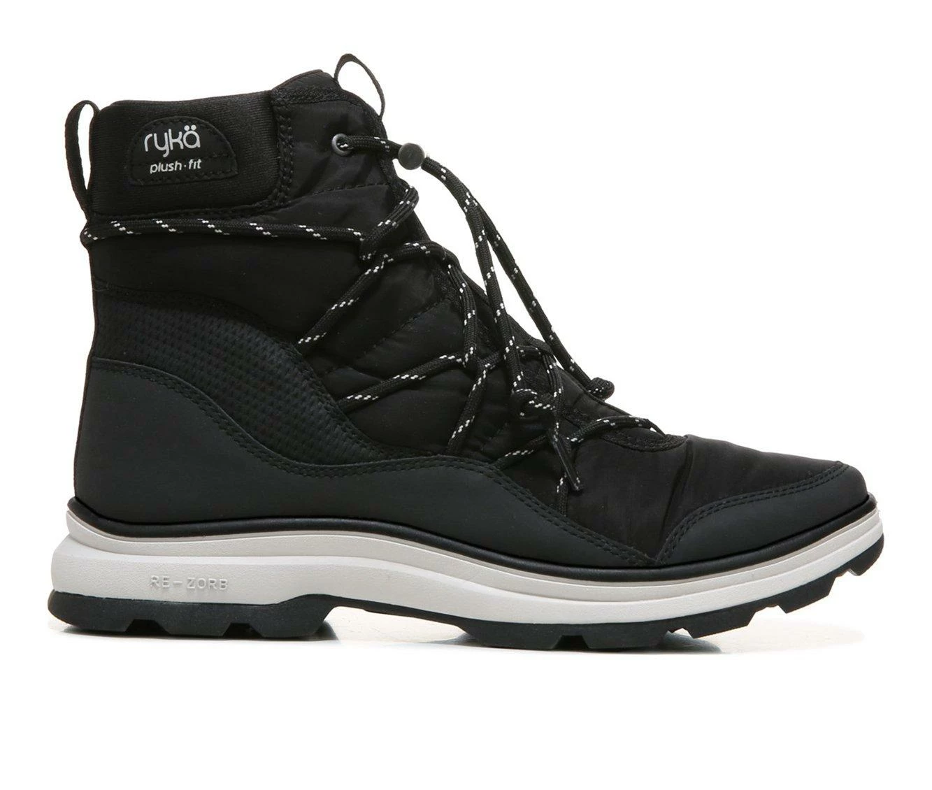 Women's Ryka Brae Winter Boots Black/White 4 Women's Ryka Brae Winter Boots Black/White - Image 2