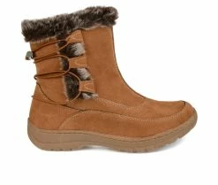 Women's Journee Collection Wasilla Winter Boots Cognac -Journee Shop 1 811