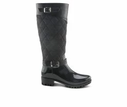 Women's SPRING STEP Lenina Rain Boots Black