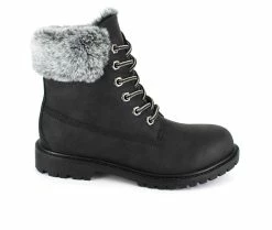 Women's Unionbay Mason Winter Lace-Up Boots Black 9 Women's Unionbay Mason Winter Lace-Up Boots Black -Journee Shop 1 823
