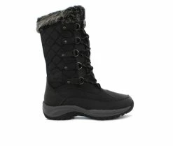 Women's Pacific Mountain Whiteout Winter Boots Black -Journee Shop 1 865