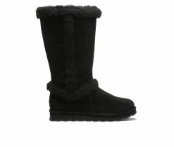 Women's Bearpaw Kendall Tall Winter Boots Black/Black -Journee Shop 1 919