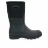 Women's Western Chief Solid Neoprene Mid Rain Boots Black