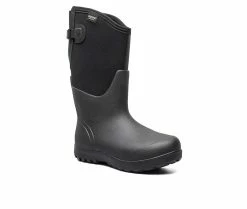 Women's Bogs Footwear Neo-Classic Tall Adjustable Calf Winter Boots Black -Journee Shop 2 114