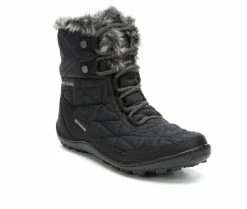 Women's Columbia Minx Shortyy III Omni-Heat Winter Boots Black Pebble -Journee Shop 2 137