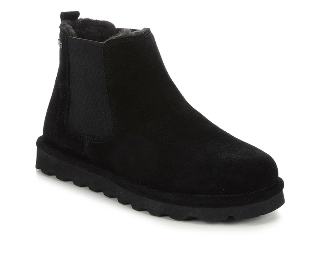 Women's Bearpaw Drew Chelsea Winter Booties Black 5 Women's Bearpaw Drew Chelsea Winter Booties Black - Image 3