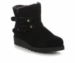 Women's Bearpaw Makena Wedge Winter Boots Black -Journee Shop 2 152
