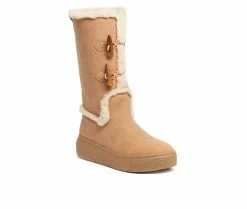 Women's Rocket Dog Atilla Winter Boots Camel -Journee Shop 2 168