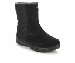 Women's Columbia Ice Maiden Slip On Winter Boots Black/ Graphite -Journee Shop 2 171