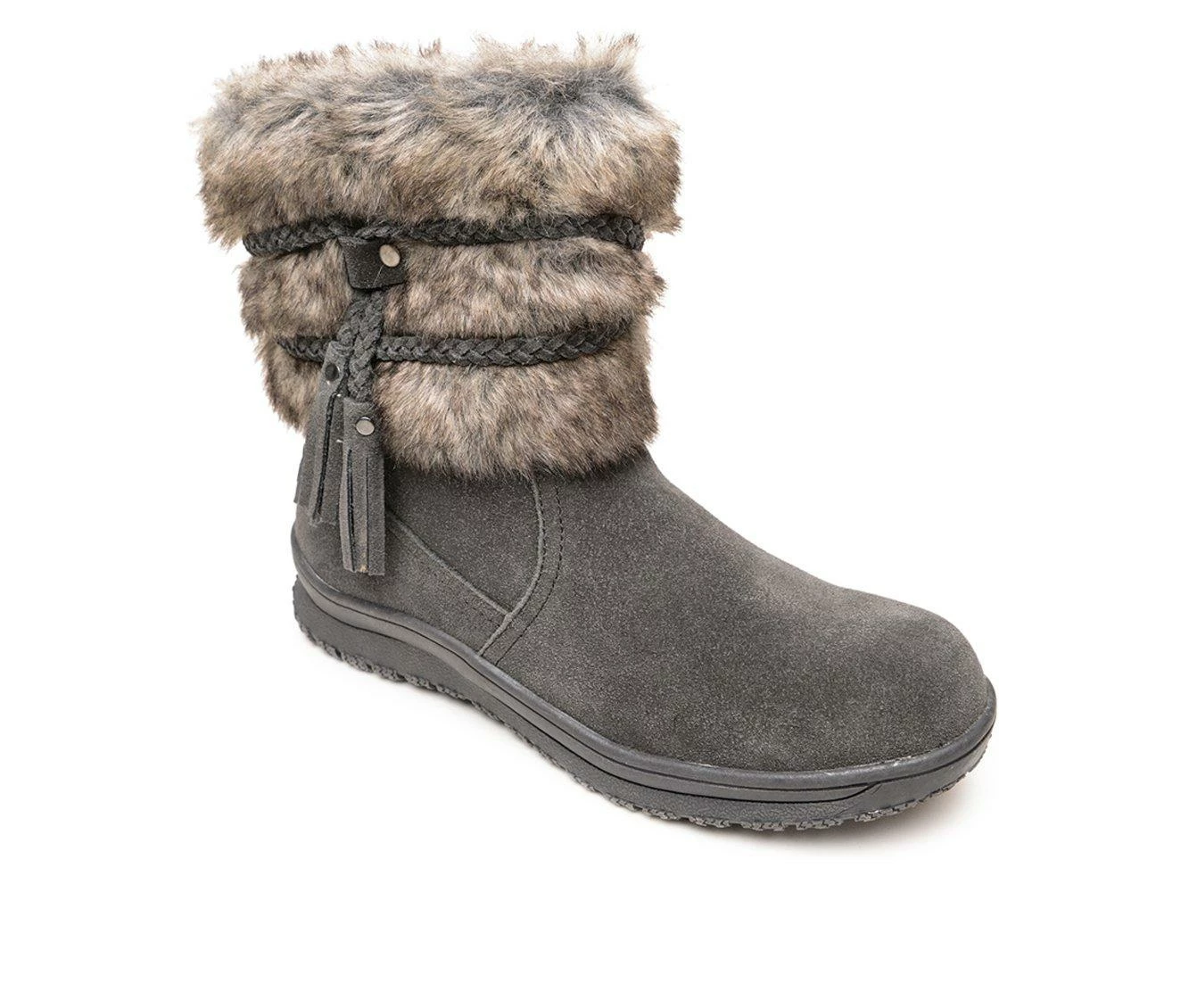 Women's Minnetonka Everett Winter Boots Charcoal 5 Women's Minnetonka Everett Winter Boots Charcoal - Image 3