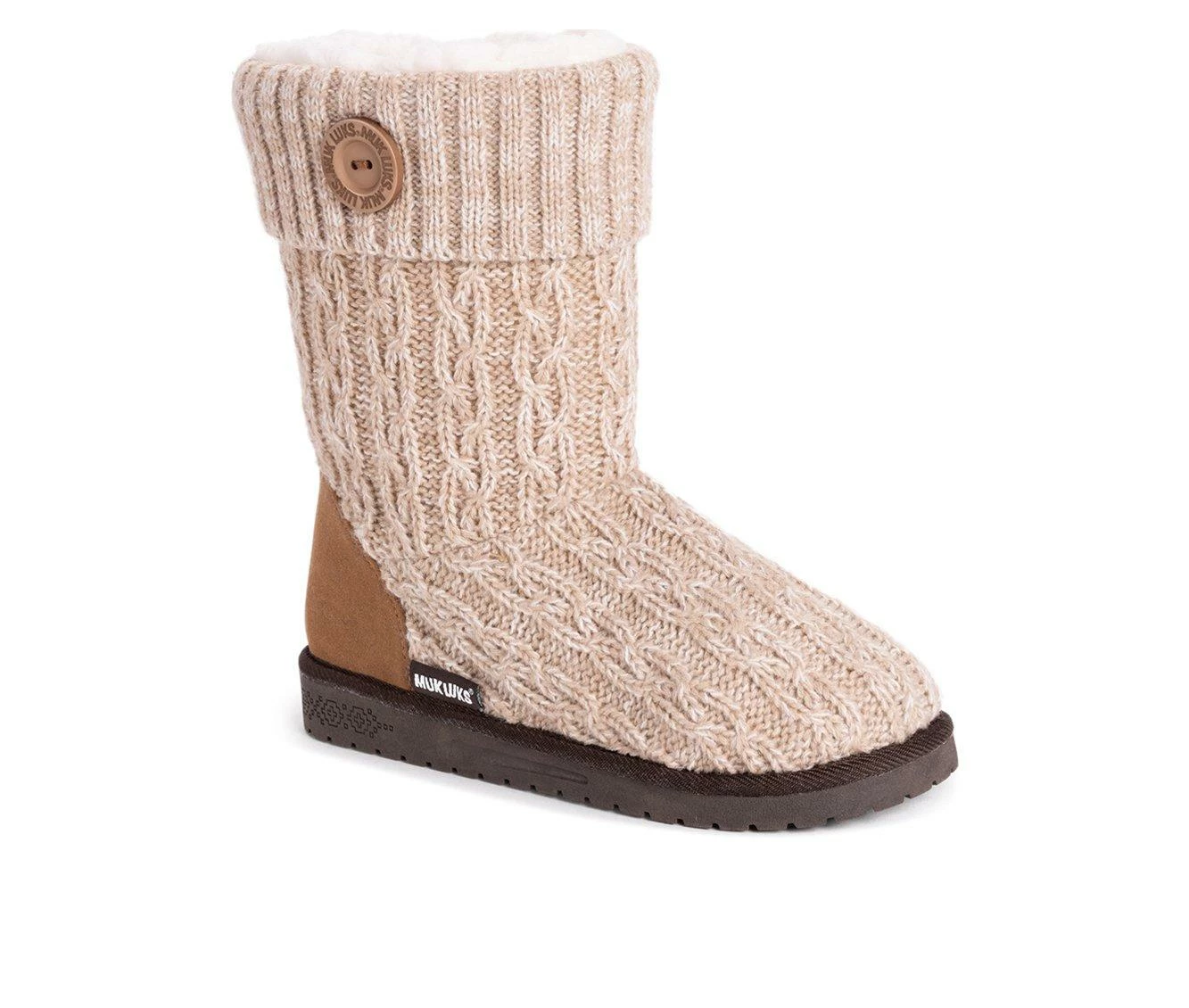 Women's Essentials By MUK LUKS Janet Winter Boots Sand 5 Women's Essentials By MUK LUKS Janet Winter Boots Sand - Image 3
