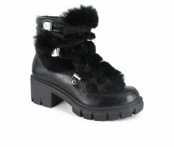 Women's XOXO Odonna Winter Booties Black 10 Women's XOXO Odonna Winter Booties Black -Journee Shop 2 244