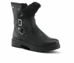 Women's SPRING STEP Francala Water Resistant Booties Black -Journee Shop 2 250