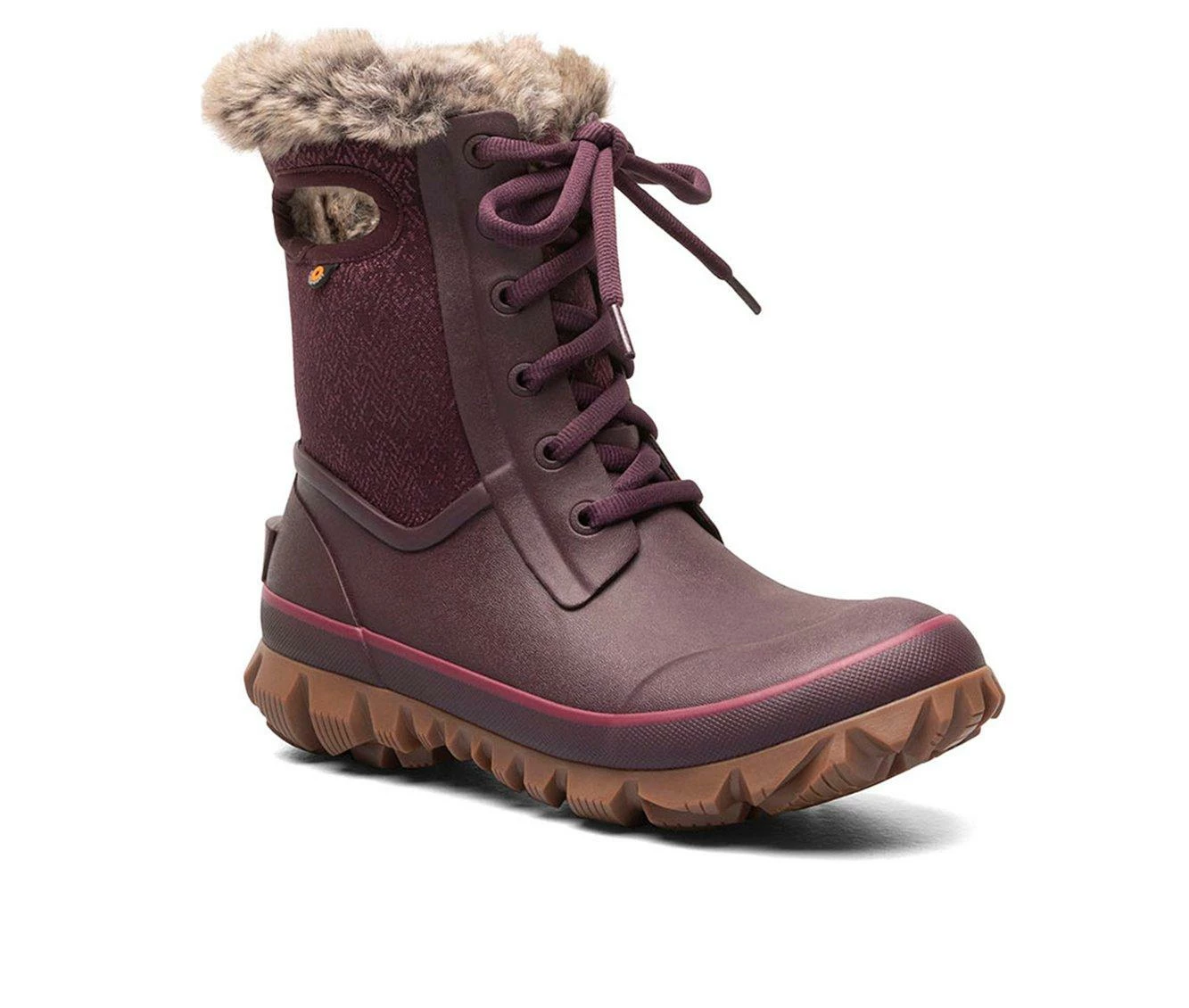 Women's Bogs Footwear Womens Arcata Faded Winter Boots Wine 5 Women's Bogs Footwear Womens Arcata Faded Winter Boots Wine - Image 3