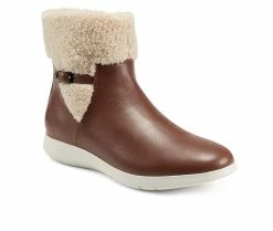 Women's Aerosoles Ferra Booties Tan 10 Women's Aerosoles Ferra Booties Tan -Journee Shop 2 302