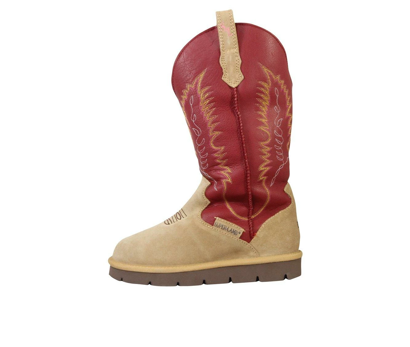 Women's Superlamb Cowgirl Winter Boots Chili Pepper 5 Women's Superlamb Cowgirl Winter Boots Chili Pepper - Image 3