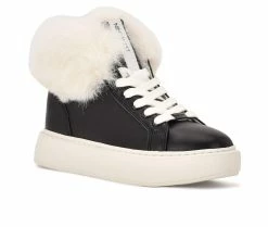 Women's Nine West Keepup Sneaker Boots Black -Journee Shop 2 337