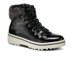 Women's Patrizia Charm Booties Black Patent 10 Women's Patrizia Charm Booties Black Patent -Journee Shop 2 338