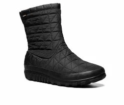 Women's Bogs Footwear Snowday II Mid Winter Boots Black -Journee Shop 2 341