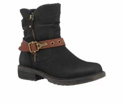 Women's GC Shoes Codie Moto Boots Black -Journee Shop 2 348