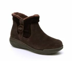 Women's Jambu Hickory Water Resistant Booties Brown 10 Women's Jambu Hickory Water Resistant Booties Brown -Journee Shop 2 352