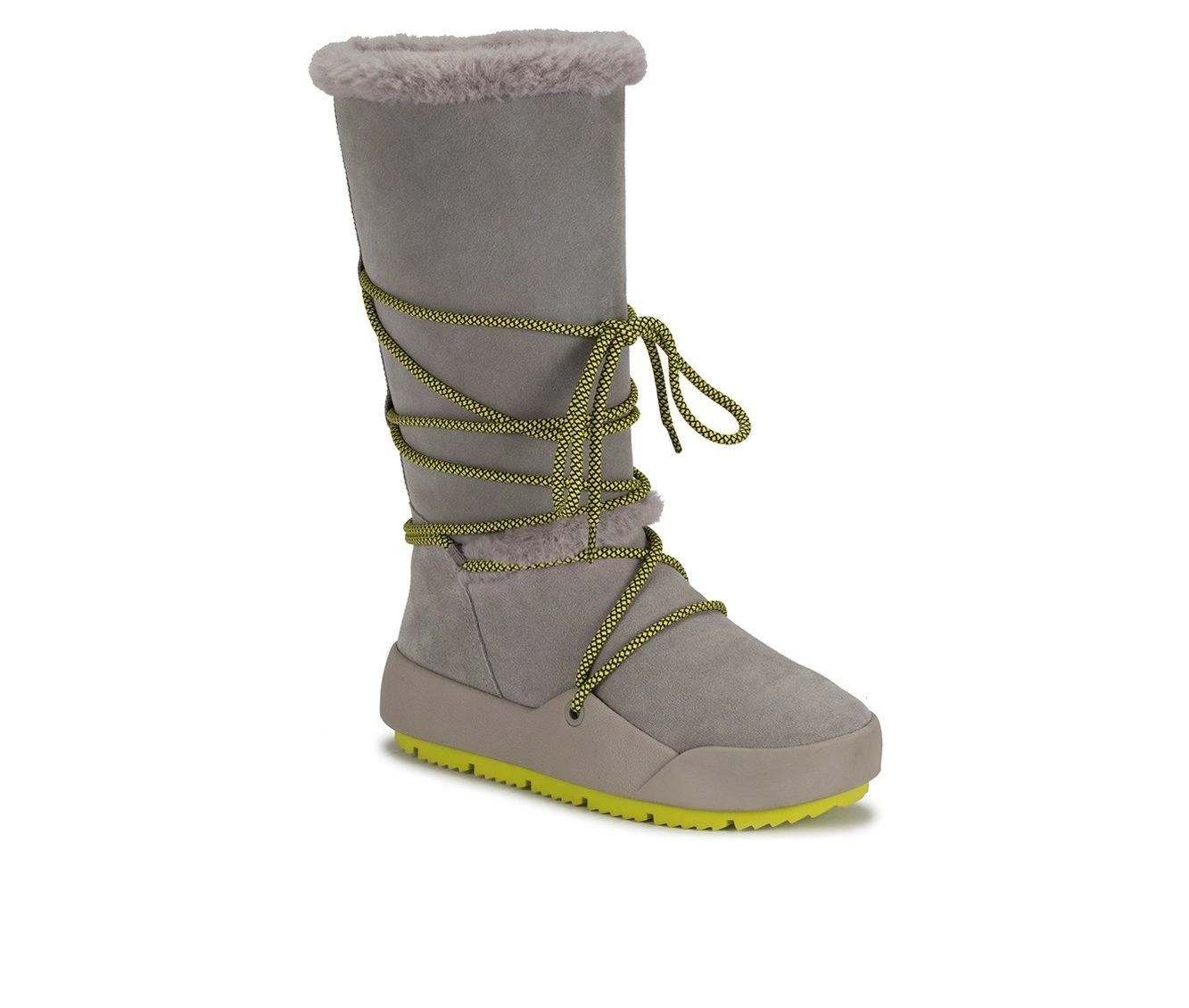 Women's Baretraps Danney Winter Boots Grey Suede 5 Women's Baretraps Danney Winter Boots Grey Suede - Image 3