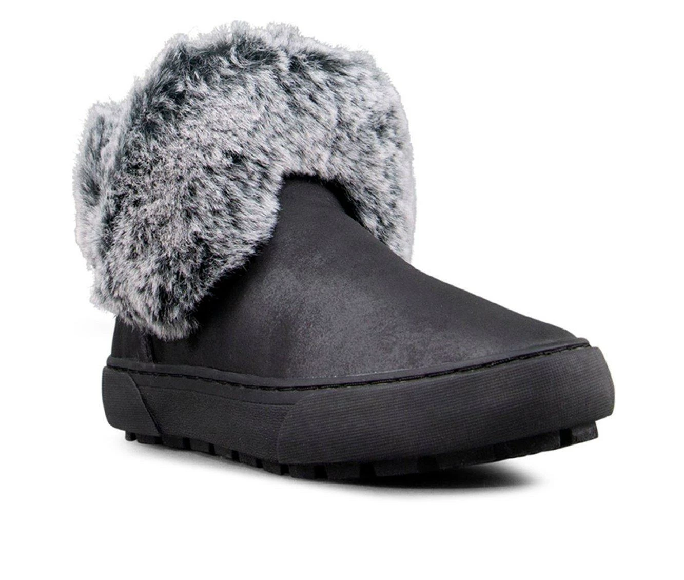 Women's Lugz Sprig Booties Black/Charcoal 5 Women's Lugz Sprig Booties Black/Charcoal - Image 3