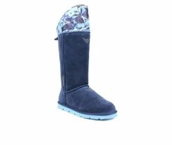 Women's Superlamb Mongol Winter Boots Blue -Journee Shop 2 382