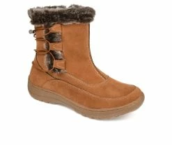 Women's Journee Collection Wasilla Winter Boots Cognac -Journee Shop 2 403