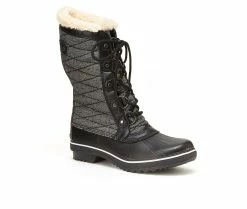 Women's JBU By Jambu Chilly Winter Boots Black/ Grey -Journee Shop 2 423