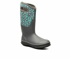 Women's Bogs Footwear Classic Tall Animal Winter Boots Gray Multi 10 Women's Bogs Footwear Classic Tall Animal Winter Boots Gray Multi -Journee Shop 2 43