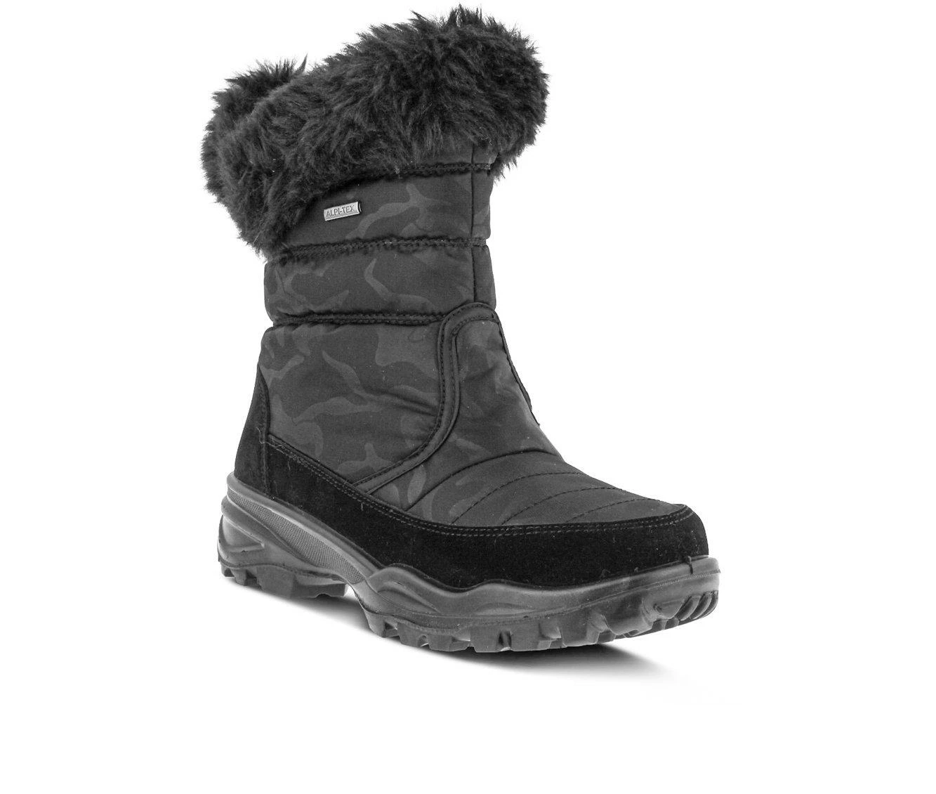 Women's Flexus Korine Winter Boots Black 5 Women's Flexus Korine Winter Boots Black - Image 3