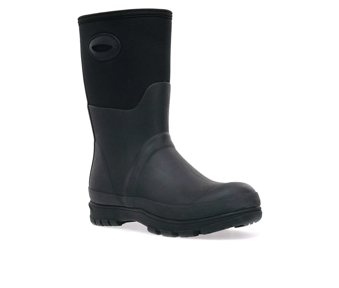 Women's Western Chief Solid Neoprene Mid Rain Boots Black 5 Women's Western Chief Solid Neoprene Mid Rain Boots Black - Image 3