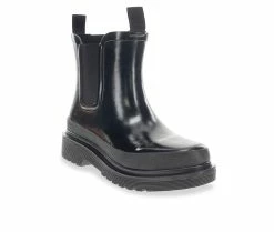Women's Chooka Damascus Low Chelsea Rain Boots Black -Journee Shop 2 51
