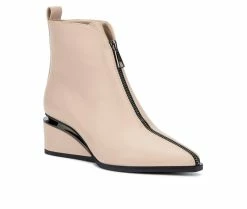 Women's Torgeis Marion Wedge Booties Beige 10 Women's Torgeis Marion Wedge Booties Beige -Journee Shop 2 542