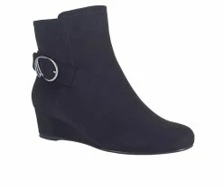 Women's Impo Gabriana Wedge Booties Black 10 Women's Impo Gabriana Wedge Booties Black -Journee Shop 2 571