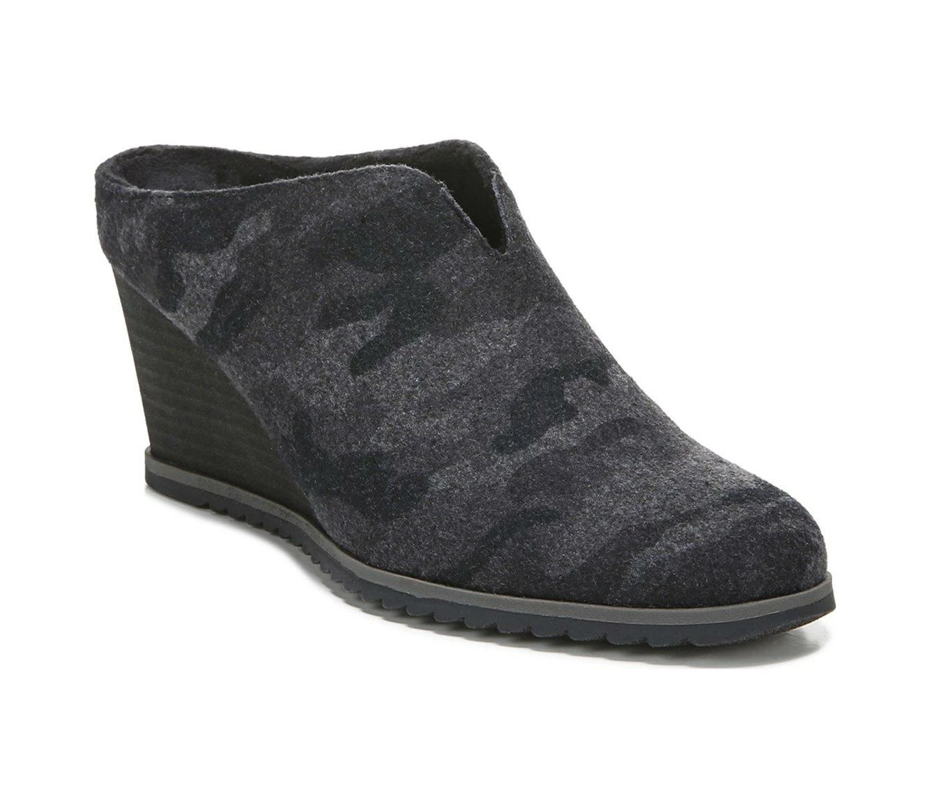Women's Soul Naturalizer Haley Mule Booties Grey Camo 4 Women's Soul Naturalizer Haley Mule Booties Grey Camo - Image 3
