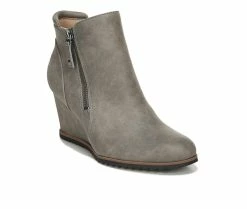Women's Soul Naturalizer Haley Wedge Booties Light Grey 10 Women's Soul Naturalizer Haley Wedge Booties Light Grey -Journee Shop 2 584