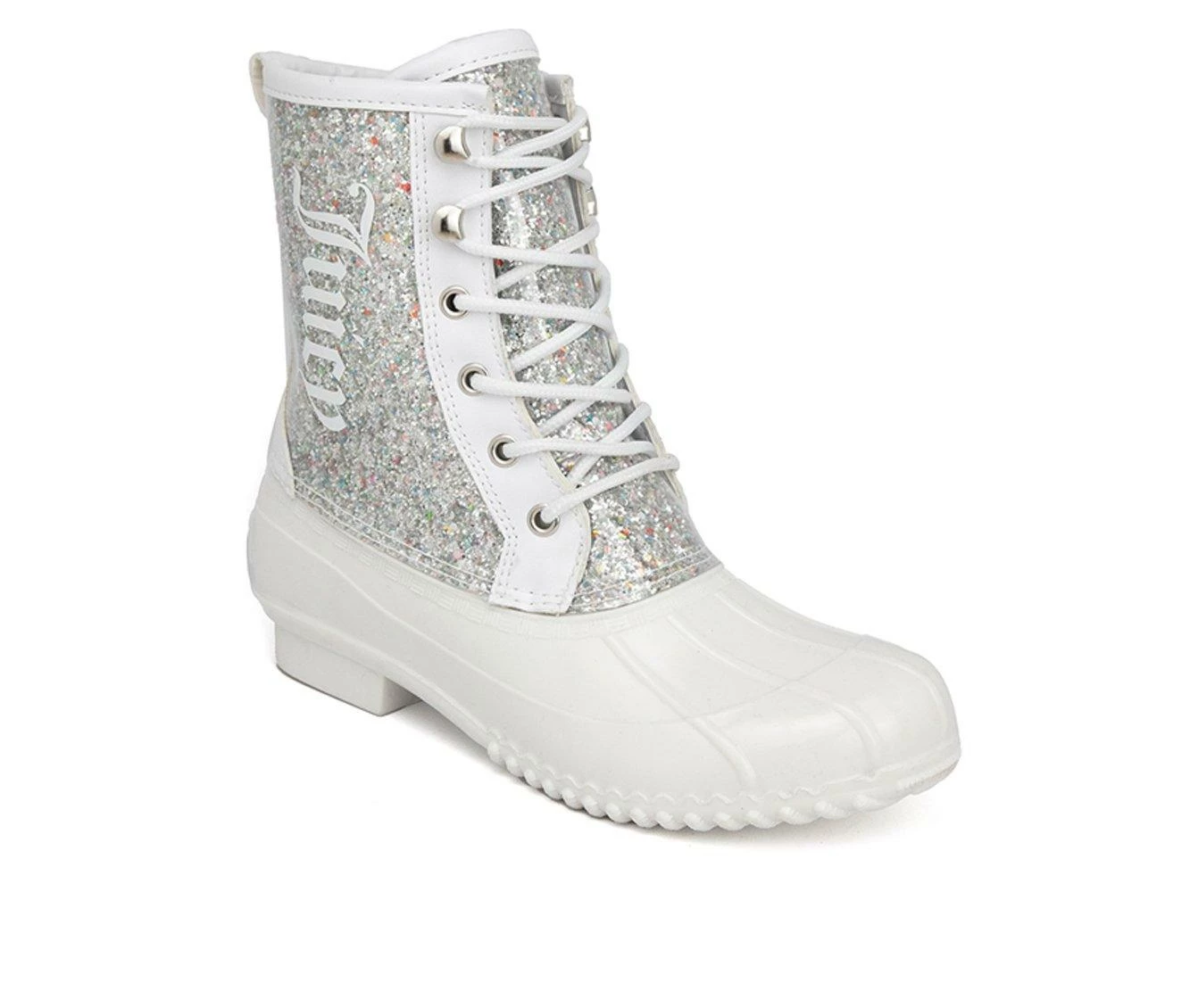 Women's Juicy Talos Duck Boots White 5 Women's Juicy Talos Duck Boots White - Image 3