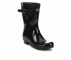 Women's London Fog Tally Rain Boots Black -Journee Shop 2 7