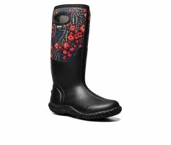 Women's Bogs Footwear Mesa Super Flowers Waterproof Boots Black Multi -Journee Shop 2 72