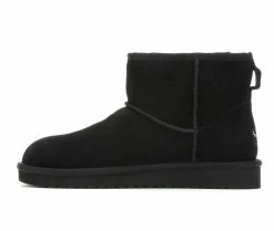 Women's Koolaburra By UGG Classic Mini Winter Boots Black -Journee Shop 3 126