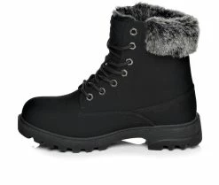 Women's Lugz Empire Hi Fur Boots Black/Charcoal 11 Women's Lugz Empire Hi Fur Boots Black/Charcoal -Journee Shop 3 145
