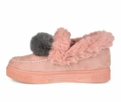 Women's Journee Collection Sunset Winter Moccasins Blush -Journee Shop 3 148