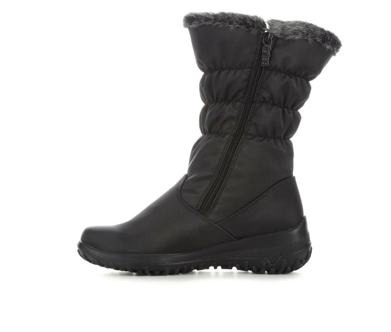 Women's Totes Alps Winter Boots Black 6 Women's Totes Alps Winter Boots Black - Image 4