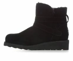 Women's Bearpaw Makena Wedge Winter Boots Black -Journee Shop 3 152