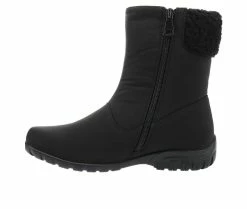 Women's Propet Dani Mid Winter Boots Black -Journee Shop 3 166