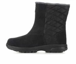 Women's Columbia Ice Maiden Slip On Winter Boots Black/ Graphite -Journee Shop 3 171