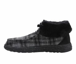 Women's Lamo Footwear Cassidy Casual Winter Shoes Charcoal Plaid -Journee Shop 3 195